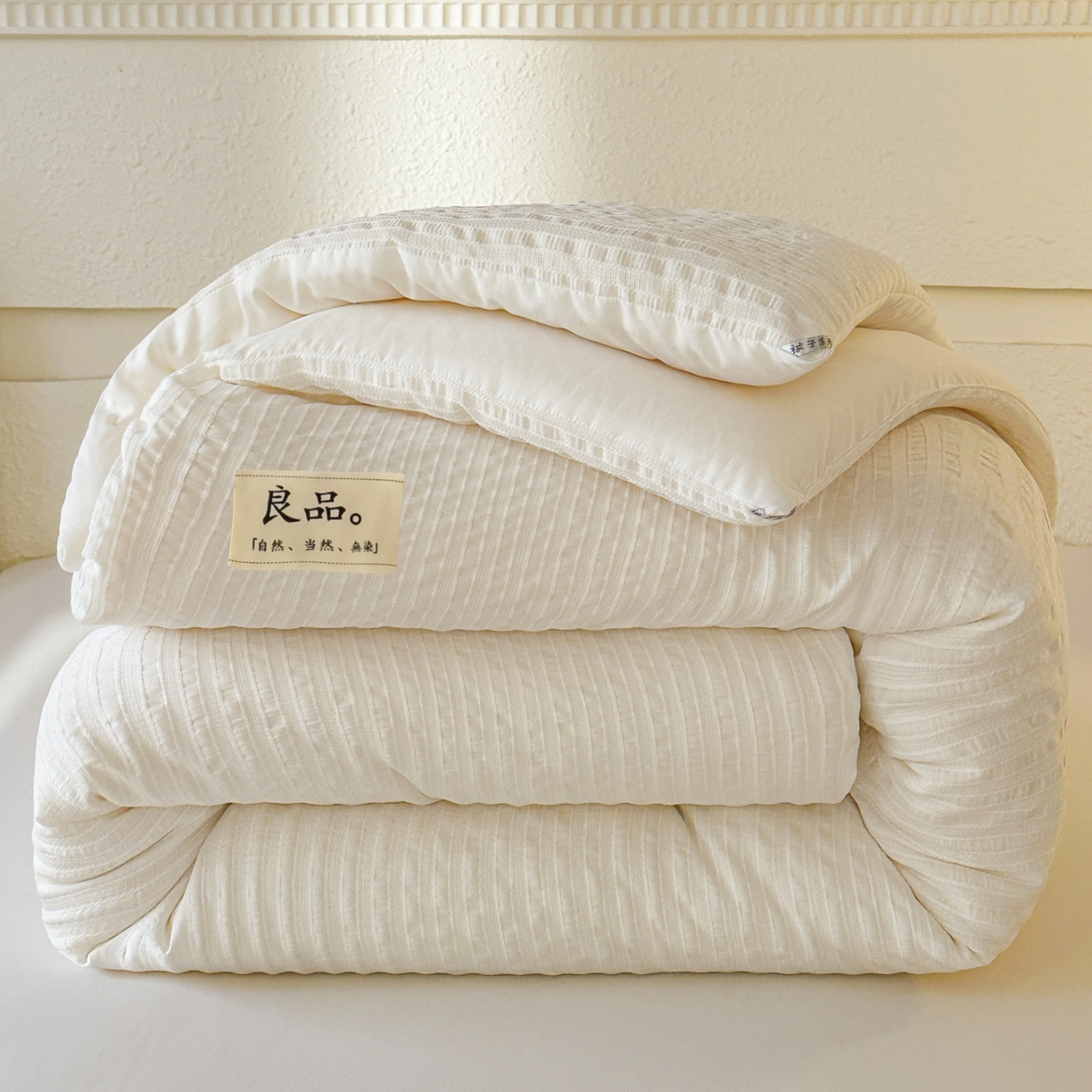 91家纺网 家纺一手货源 找家纺 （总）尊妙被业 2025新款新疆棉花被冬被春秋被被子被芯-良品色织彩条款