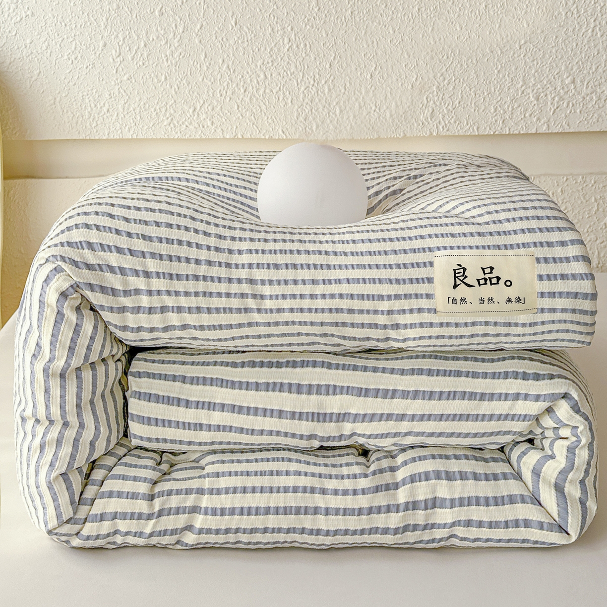 91家纺网 家纺一手货源 找家纺 尊妙被业 2025新款新疆棉花被冬被春秋被被子被芯-良品色织彩条款 良品色织-彩条兰