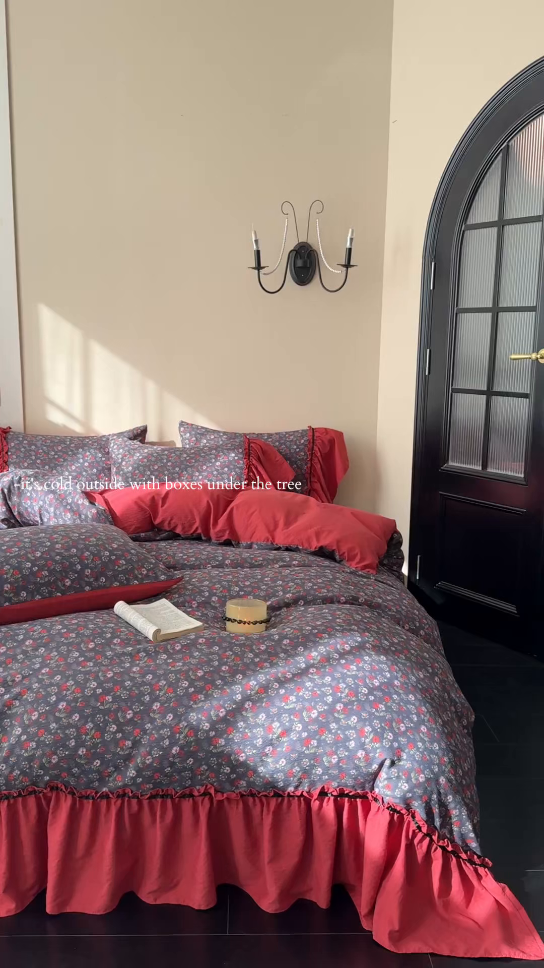 91家纺网 家纺一手货源 找家纺 （总）繁花家居 2025秋意浓水洗邹邹棉云感木棉多层纱大花边四件套直播外贸爆款