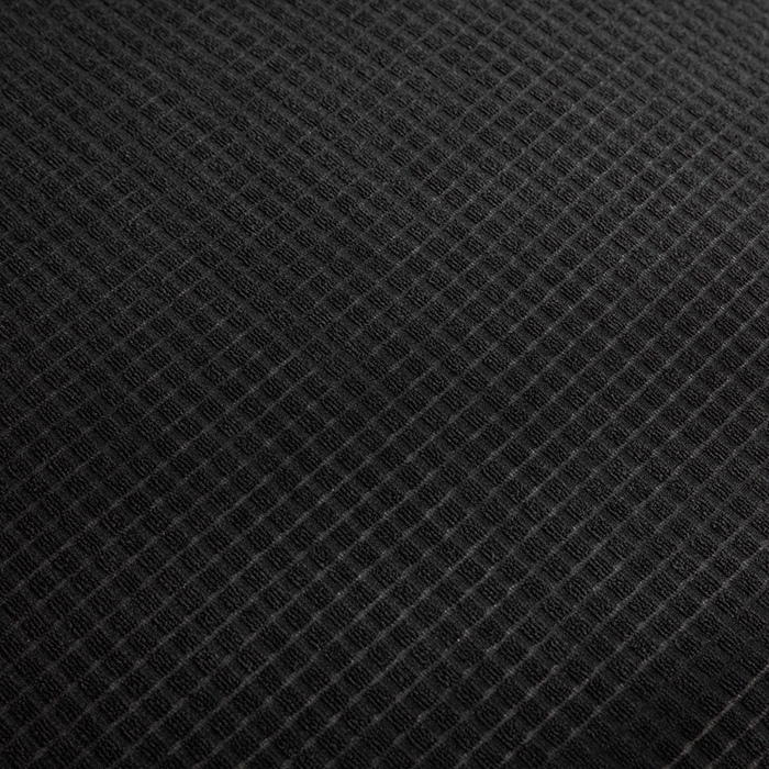 91家纺网 家纺一手货源 找家纺 壹零特色家纺 2025新款弹力玉米粒防水华夫格头枕椅套 豪华办公椅子套 黑色