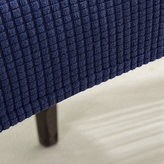 91家纺网 家纺一手货源 找家纺 （总）壹零特色家纺 2025新款弹力玉米粒防水华夫格头枕椅套 豪华办公椅子套