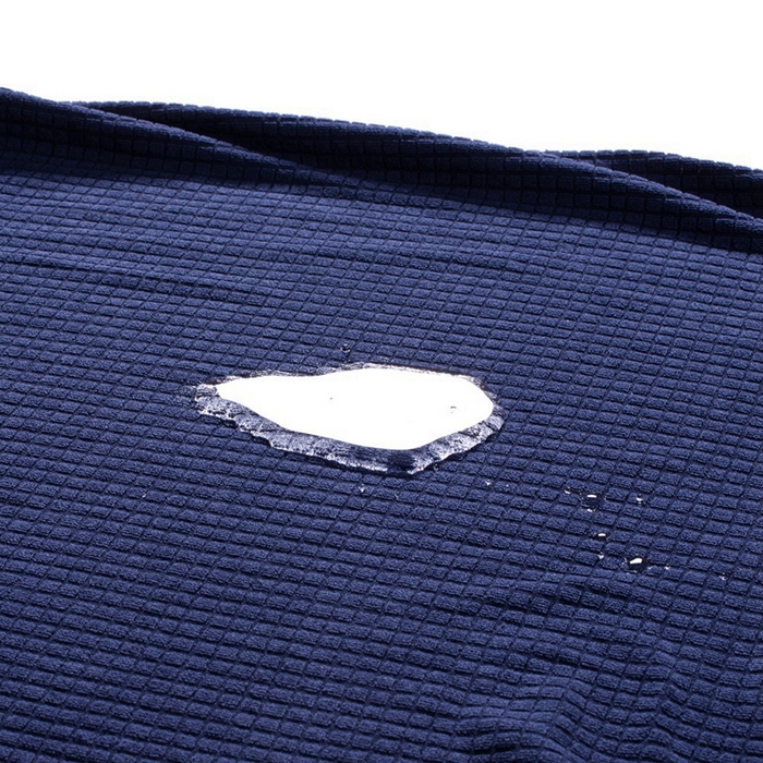 91家纺网 家纺一手货源 找家纺 壹零特色家纺 2025新款弹力玉米粒防水华夫格头枕椅套 豪华办公椅子套 藏青