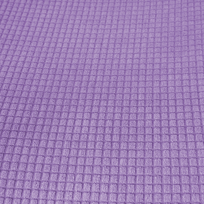 91家纺网 家纺一手货源 找家纺 壹零特色家纺 2025新款弹力玉米粒防水华夫格头枕椅套 豪华办公椅子套 紫色