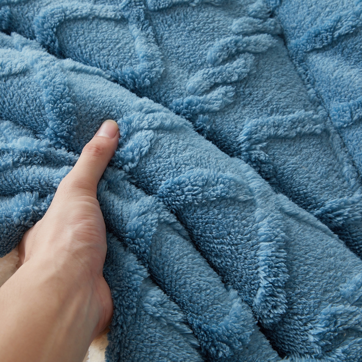 91家纺网 家纺一手货源 找家纺 （总）晓时候 2025新款塔芙绒冬被羊羔绒北极绒加厚被子被芯