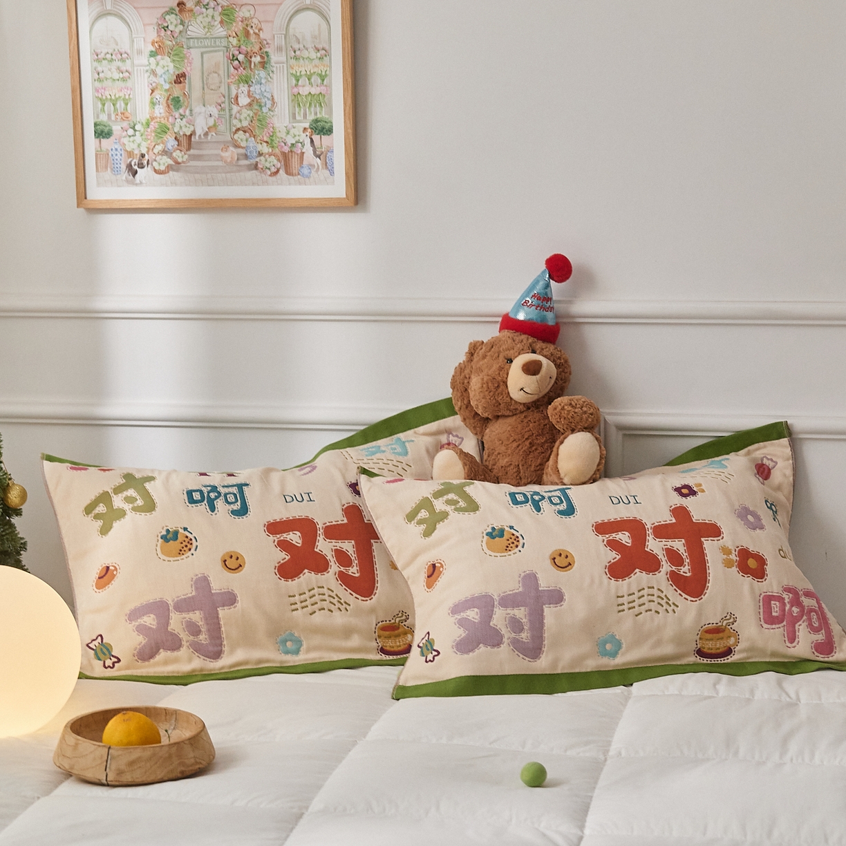 91家纺网 家纺一手货源 找家纺 沐瑟家纺 2025新款纯棉纱布枕巾八层枕巾-發 对对对