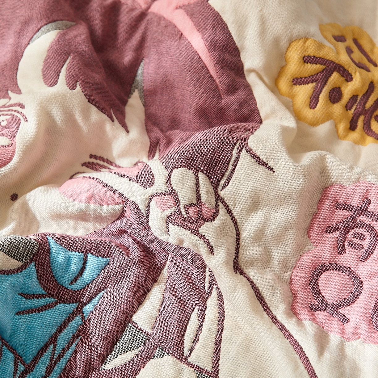 91家纺网 家纺一手货源 找家纺 沐瑟家纺 2025新款花边枕巾 阳光公主