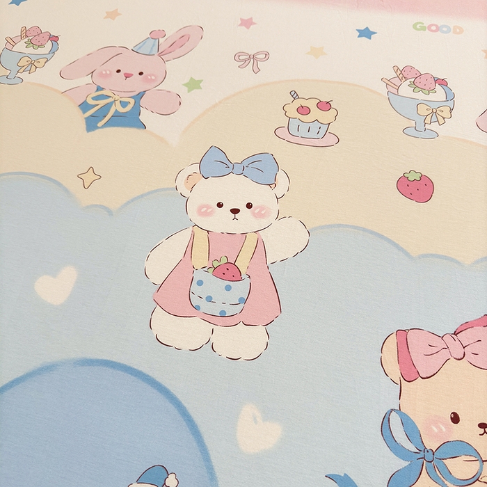 91家纺网 家纺一手货源 找家纺 （总）名优家纺 2026新款12868全棉小清新印花四件套单品系列-床裙三件套