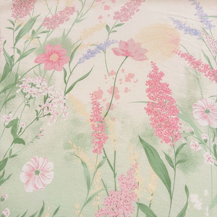 91家纺网 家纺一手货源 找家纺 名优家纺 2026新款12868全棉小清新印花四件套单品系列-床裙三件套 谣谣玉穗