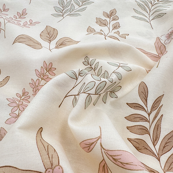 91家纺网 家纺一手货源 找家纺 名优家纺 2026新款12868全棉小清新印花四件套单品系列-床裙三件套 夏瑾