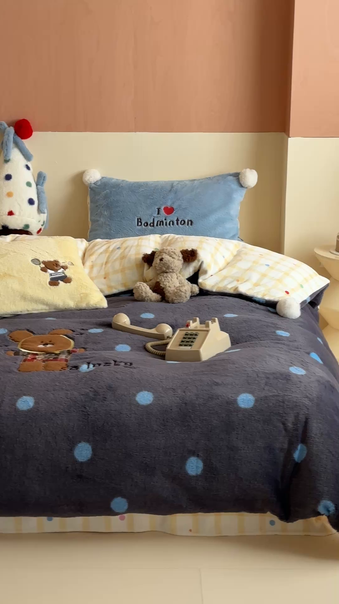 91家纺网 家纺一手货源 找家纺 桔子家纺 2025秋冬新款兔兔绒美式复古系列四件套 吉米（四件套）