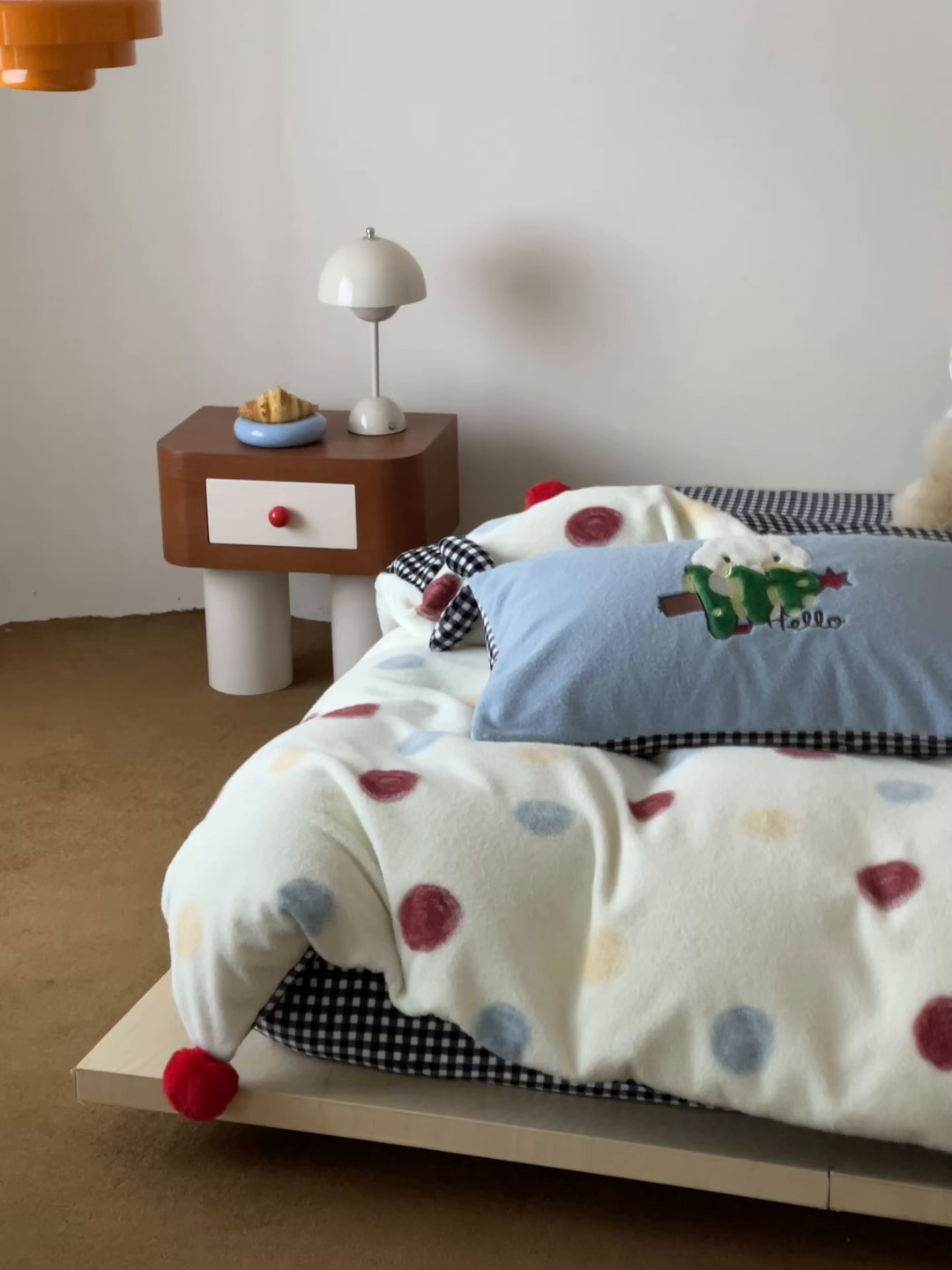 91家纺网 家纺一手货源 找家纺 （总）桔子家纺 2025秋冬新款羊毛绒mi兔系列四件套