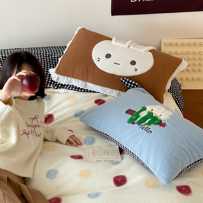 91家纺网 家纺一手货源 找家纺 （总）桔子家纺 2025秋冬新款羊毛绒mi兔系列四件套