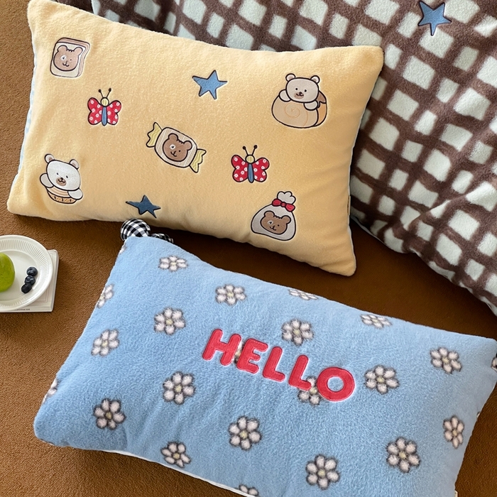 91家纺网 家纺一手货源 找家纺 桔子家纺 2025秋冬新款羊毛绒mi兔系列四件套 烤面包