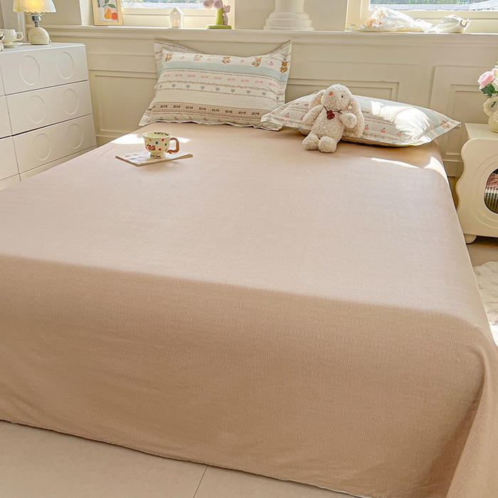 91家纺网 家纺一手货源 找家纺 名优家纺 2026新款12868全棉小清新印花四件套单品系列-单被套 西西莉亚