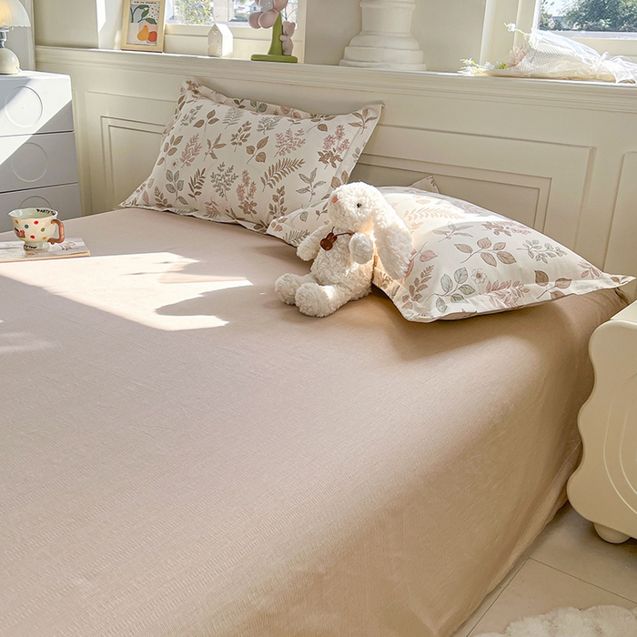 91家纺网 家纺一手货源 找家纺 名优家纺 2026新款12868全棉小清新印花四件套单品系列-四件套 夏瑾