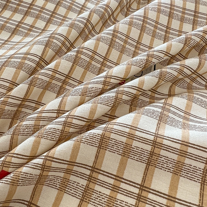 91家纺网 家纺一手货源 找家纺 名优家纺 2026新款12868全棉小清新印花四件套单品系列-四件套 帽子比熊