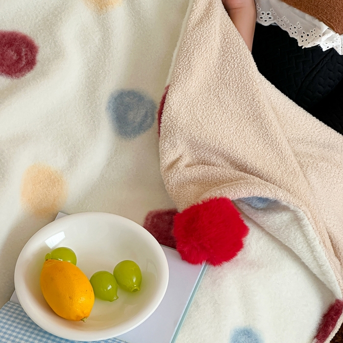 91家纺网 家纺一手货源 找家纺 （总）桔子家纺 2025新款秋冬mi兔羊毛绒系列盖毯毯子多功能盖毯