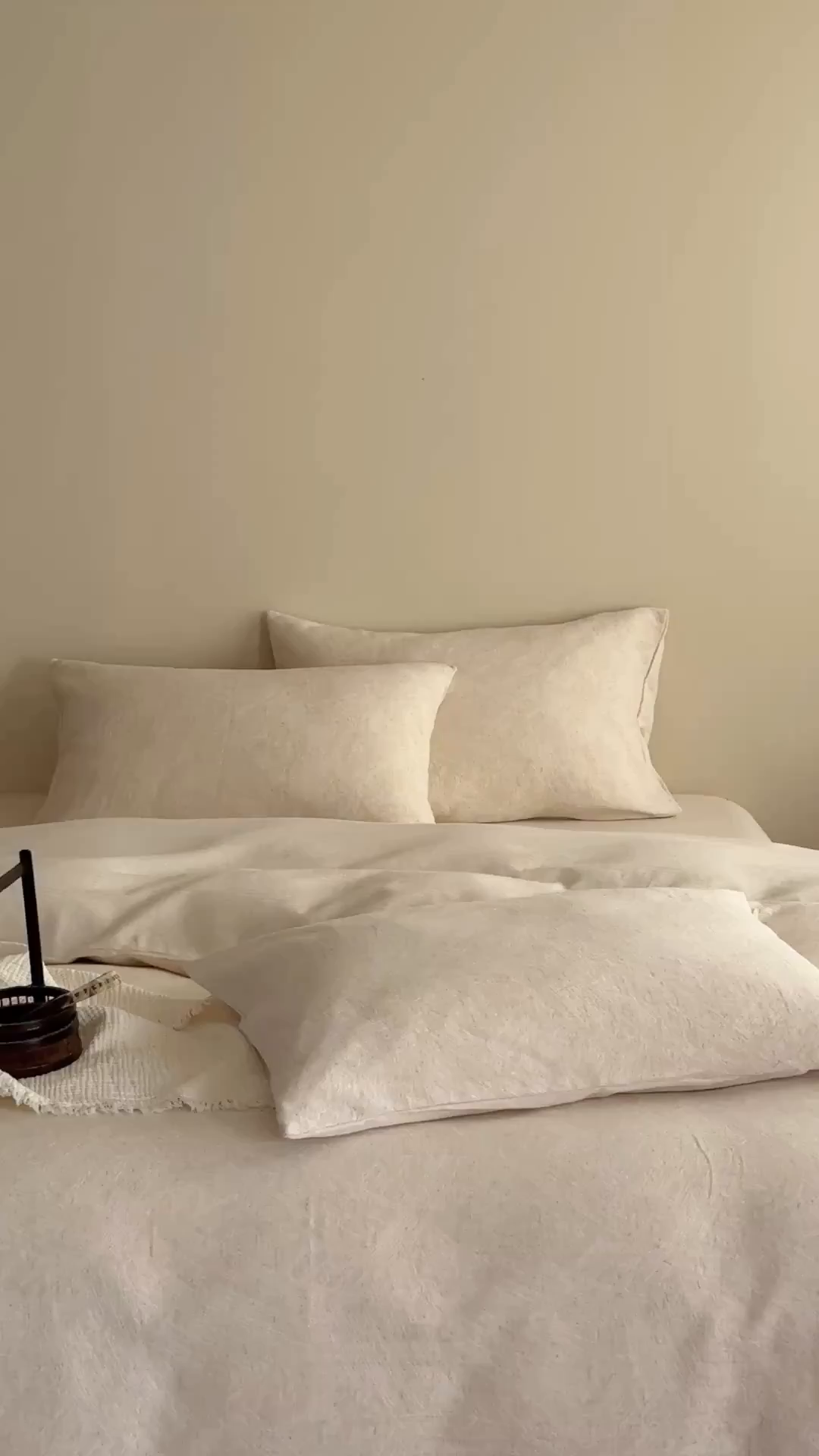 91家纺网 家纺一手货源 找家纺 （总）爱丽丝 2026新款色织提花棉麻四件套-鎏光基础款