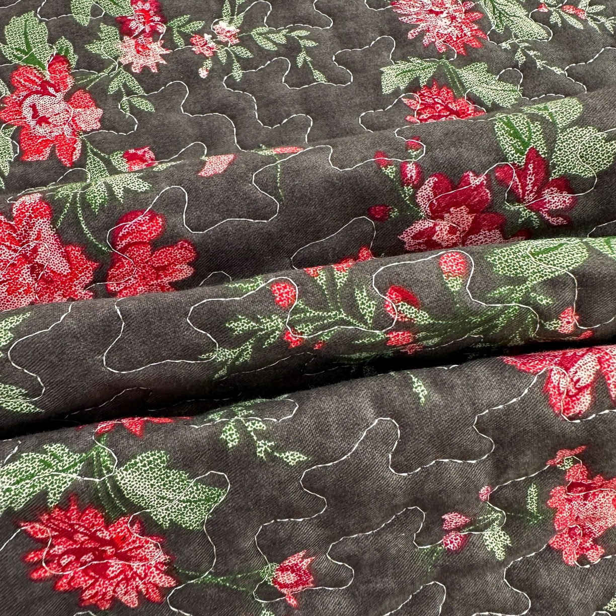 91家纺网 家纺一手货源 找家纺 暖居 2026年支持定制纯棉床盖三件套四件套大拼接床专用榻榻米农村大炕盖直角系列 中国美~包边款