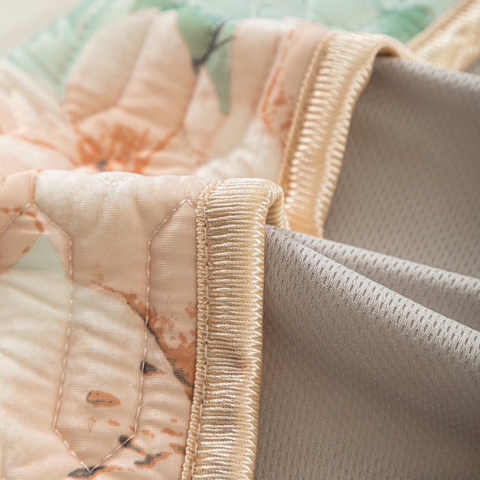 91家纺网 家纺一手货源 找家纺 （总）美丽折家纺2025年新款0.6厚床笠款乳胶凉席三件套