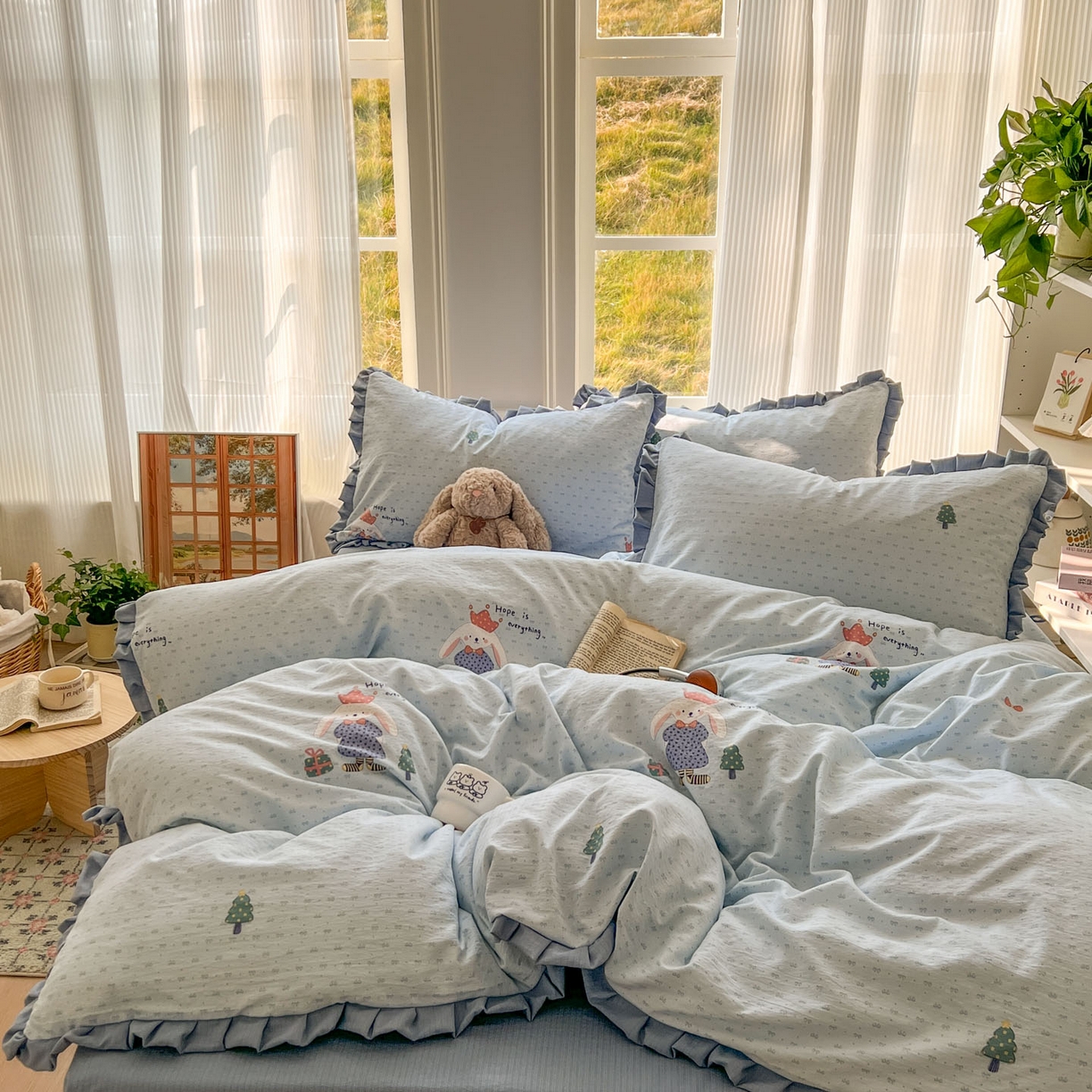 91家纺网 家纺一手货源 找家纺 （总）亨通家纺 2026新款亲肤棉花边四件套