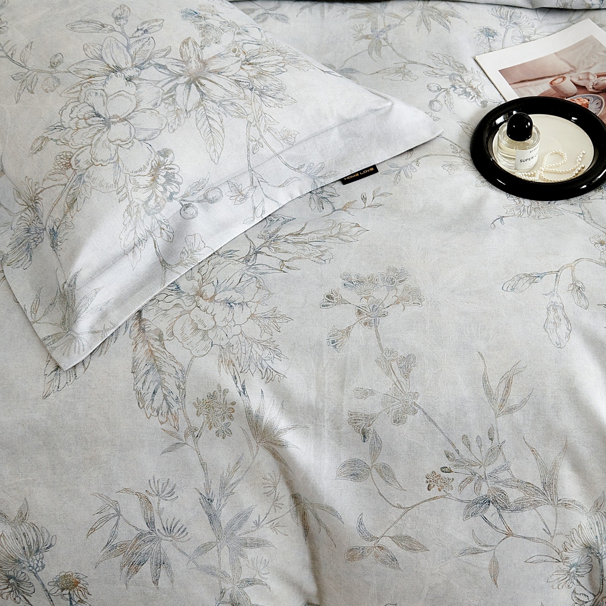 91家纺网 家纺一手货源 找家纺 （总）芙绣家纺 2025新款全棉纯棉磨毛内合简单款四件套