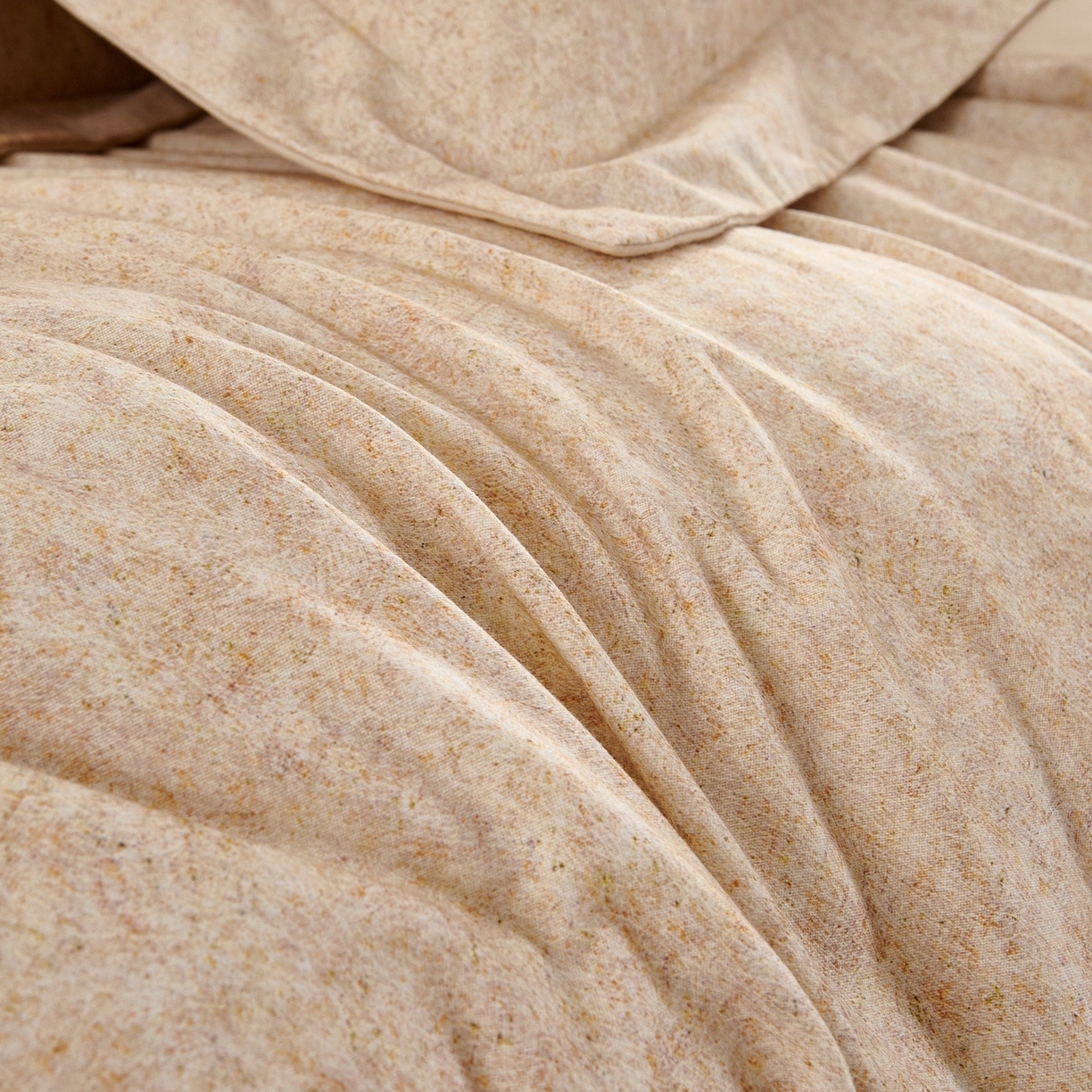 91家纺网 家纺一手货源 找家纺 芙绣家纺 2025新款纯棉全棉磨毛宽边压线复杂款四件套 挚爱-黄