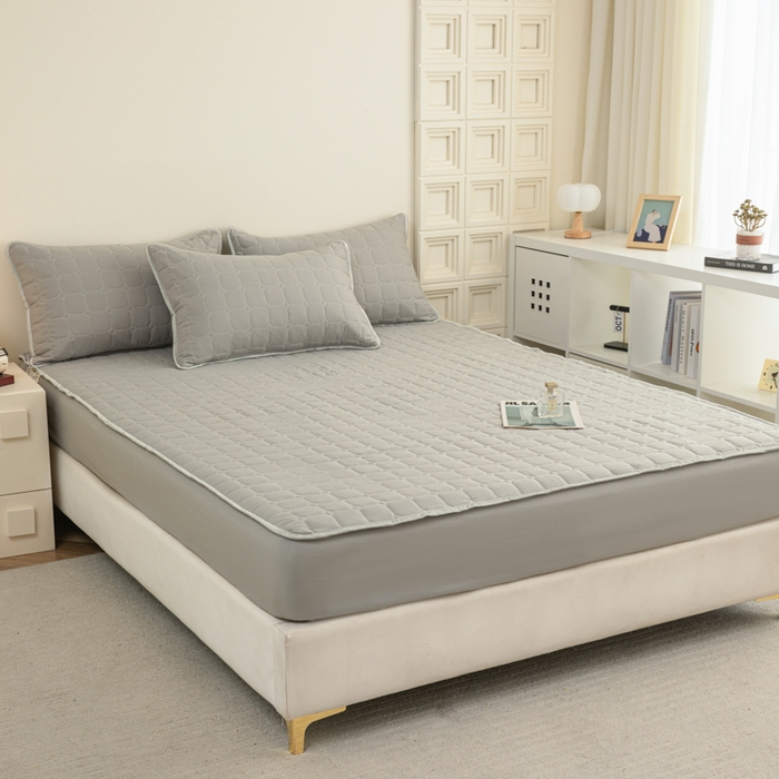 91家纺网 家纺一手货源 找家纺 （总）卡诗兰 2025新款磨毛夹棉床笠