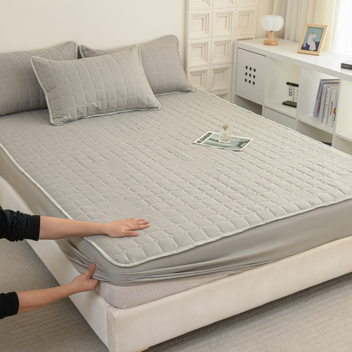 91家纺网 家纺一手货源 找家纺 （总）卡诗兰 2026新款夹棉全棉床笠