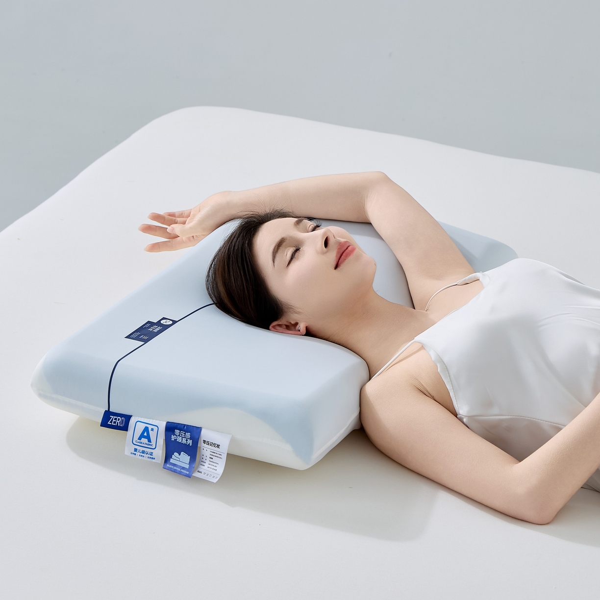 91家纺网 家纺一手货源 找家纺 （总）缦吉 2025新款深睡慢回弹护颈枕记忆枕pro枕头枕芯