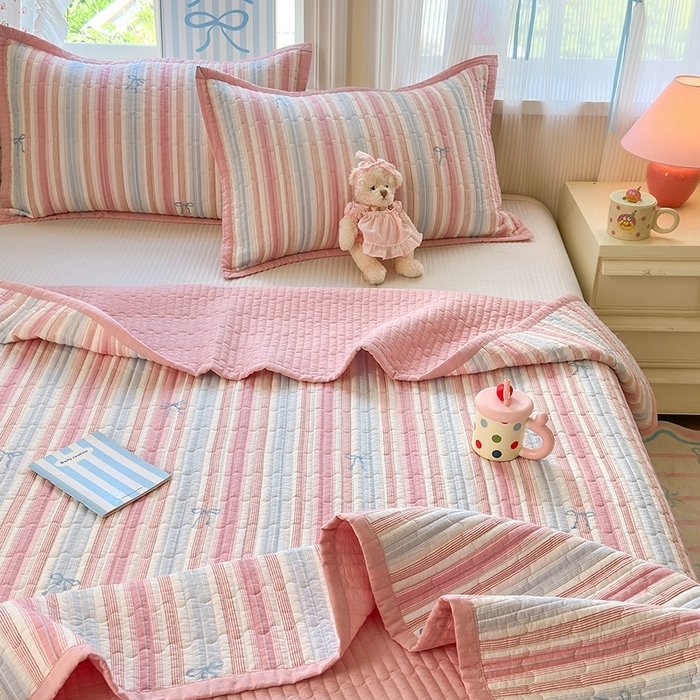 91家纺网 家纺一手货源 找家纺 （总）美优兰 2025新款双面全棉水洗床盖