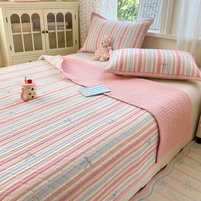 91家纺网 家纺一手货源 找家纺 （总）美优兰 2025新款双面全棉水洗床盖