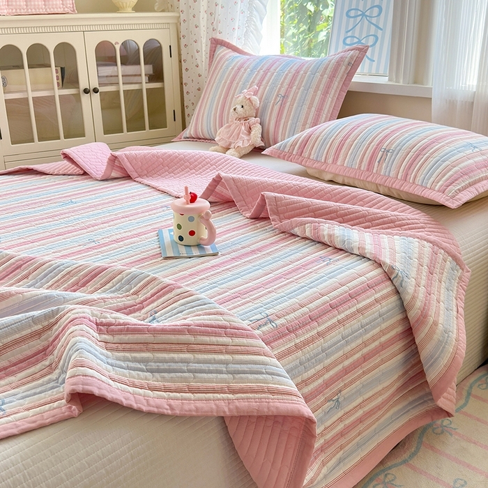 91家纺网 家纺一手货源 找家纺 （总）美优兰 2025新款双面全棉水洗床盖