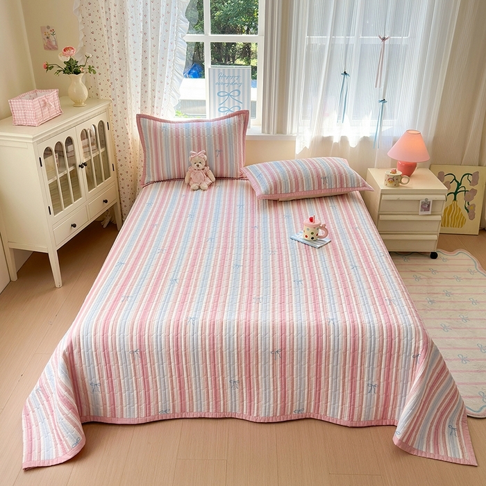 91家纺网 家纺一手货源 找家纺 （总）美优兰 2025新款双面全棉水洗床盖