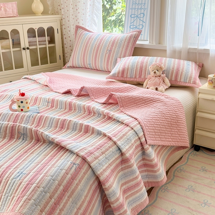 91家纺网 家纺一手货源 找家纺 （总）美优兰 2025新款双面全棉水洗床盖