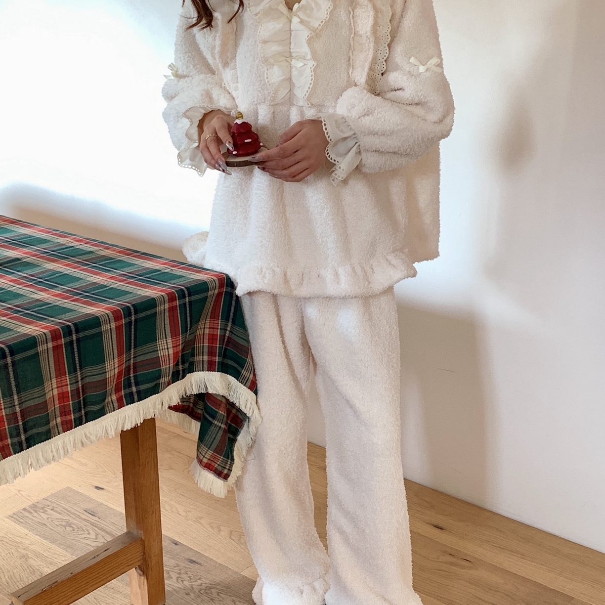 91家纺网 家纺一手货源 找家纺 （总）妍景家居生活馆 2025新款韩系蕾丝花边甜美套装