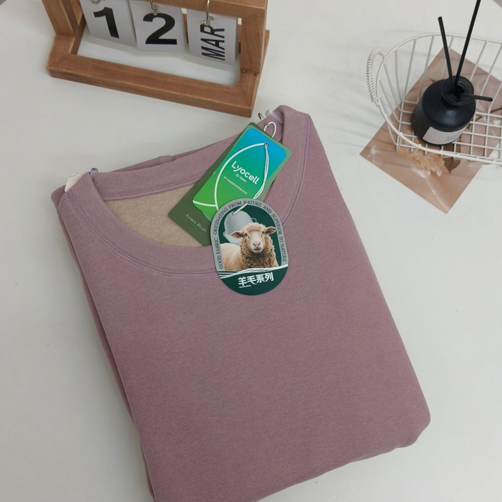 91家纺网 家纺一手货源 找家纺 （总）妍景家居生活馆 2025新款情侣款厚款秋衣秋裤