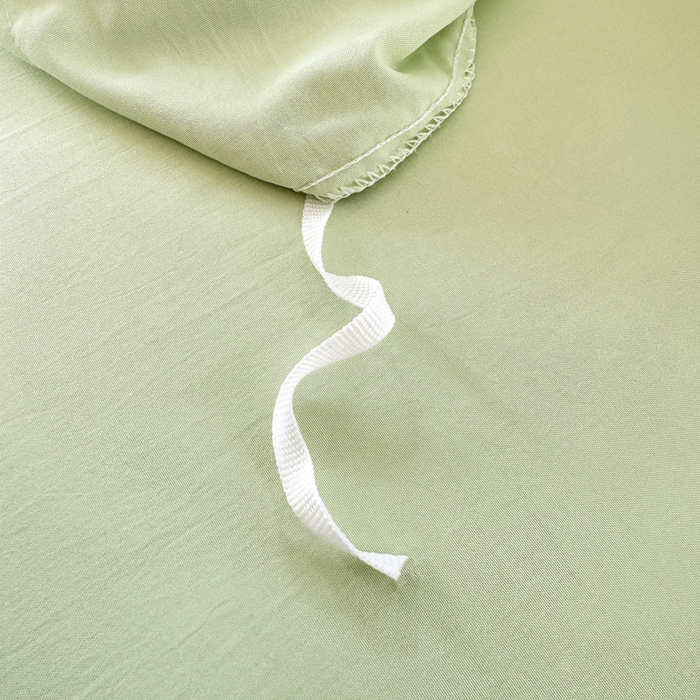 91家纺网 家纺一手货源 找家纺 爱彼家纺 2025新款热门毛巾绣水洗棉四件套大版卡通奶茶套件-四季通用 奶茶-青柠夏日