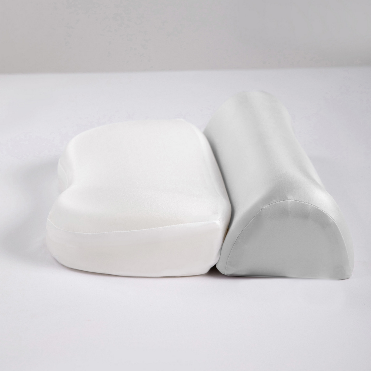 91家纺网 家纺一手货源 找家纺 香澜雅室 2026新款牵引记忆枕芯锦氨透气凉感零压深睡记忆枕头枕芯-2948560 零压记忆牵引枕-白+灰色69178386