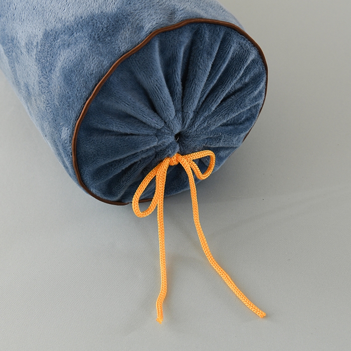 91家纺网 家纺一手货源 找家纺 金牛枕芯 2025新款宝宝绒糖果抱枕枕头枕芯 宝宝绒糖果抱枕-藏青