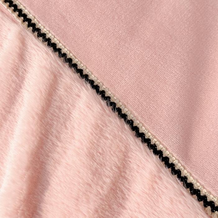 91家纺网 家纺一手货源 找家纺 （总）金窝窝家纺 2025新款轻奢双拼全消光牛奶绒四件套-安娜