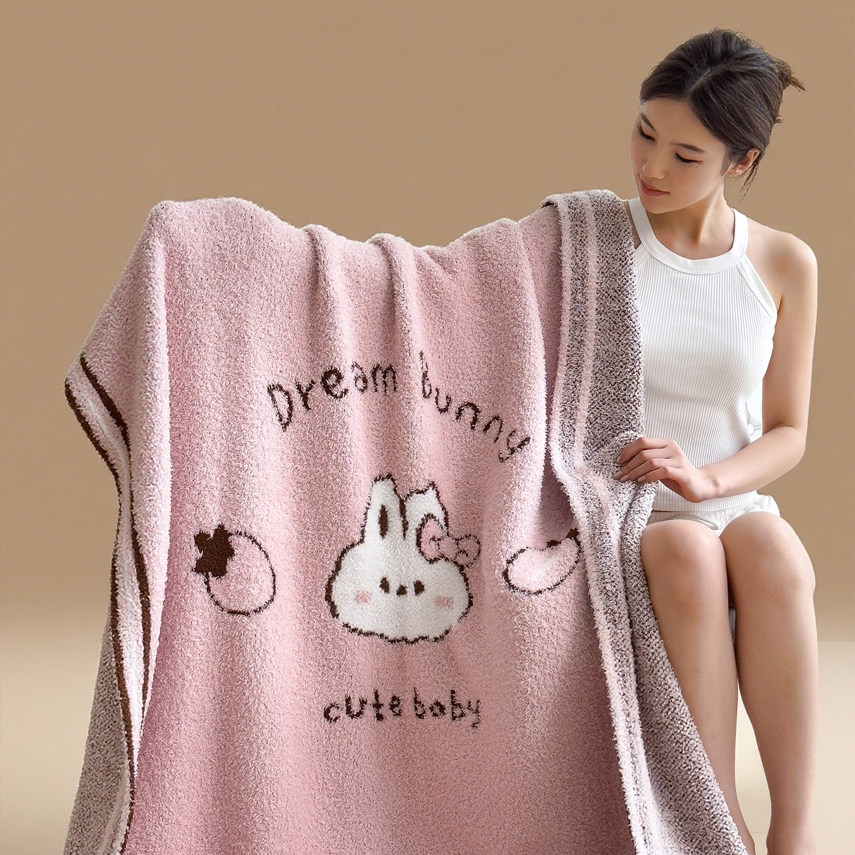 91家纺网 家纺一手货源 找家纺 （总）席世家 2025新款半边绒系列毛毯家居服