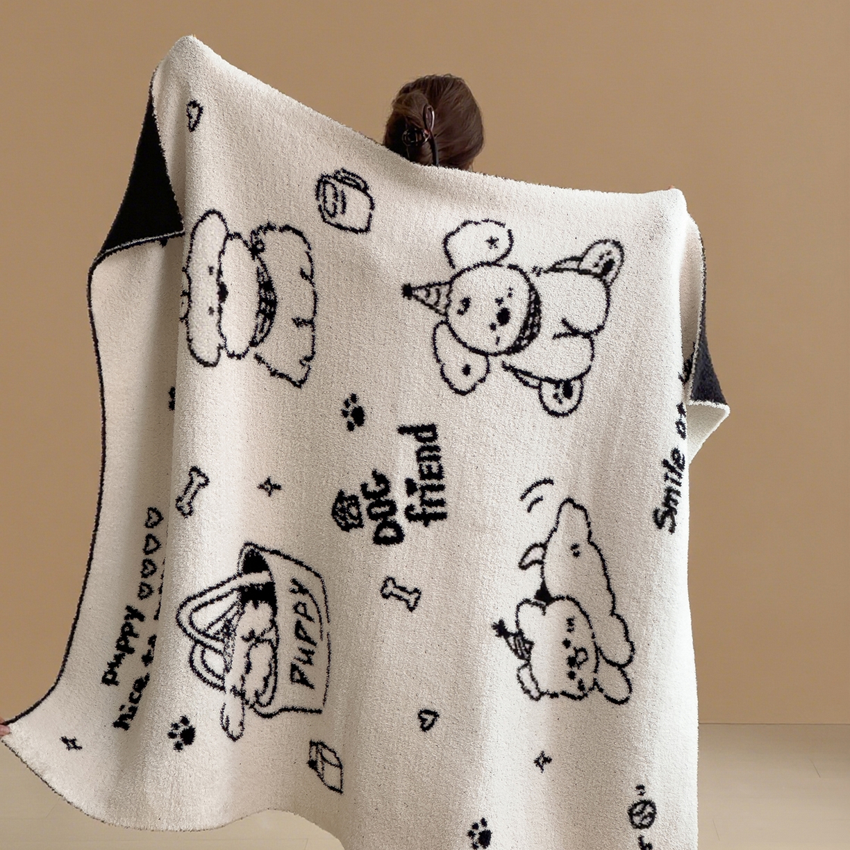 91家纺网 家纺一手货源 找家纺 （总）席世家 2025新款半边绒系列毛毯家居服