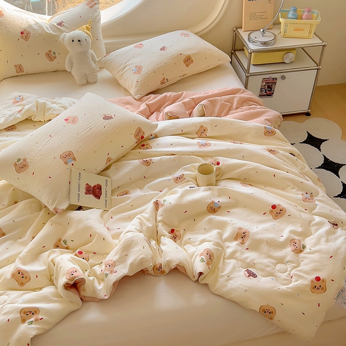 91家纺网 家纺一手货源 找家纺 （总）漫仙阁 2025新款空调被保暖透气抗菌夏被子被芯