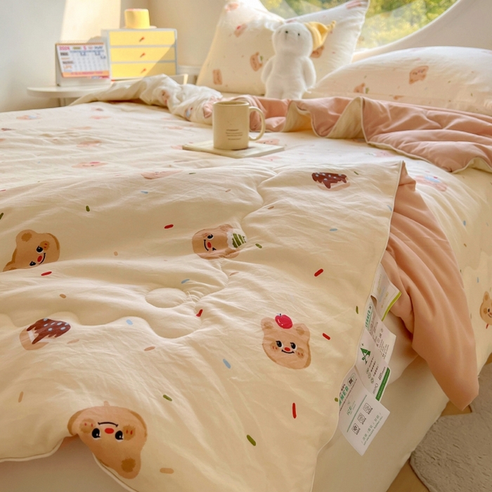 91家纺网 家纺一手货源 找家纺 （总）漫仙阁 2025新款空调被保暖透气抗菌夏被子被芯