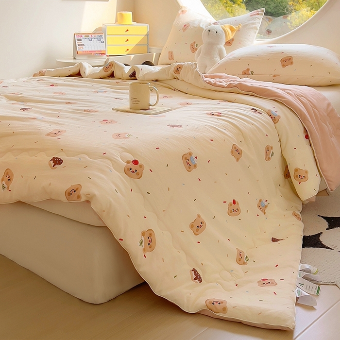 91家纺网 家纺一手货源 找家纺 （总）漫仙阁 2025新款空调被保暖透气抗菌夏被子被芯