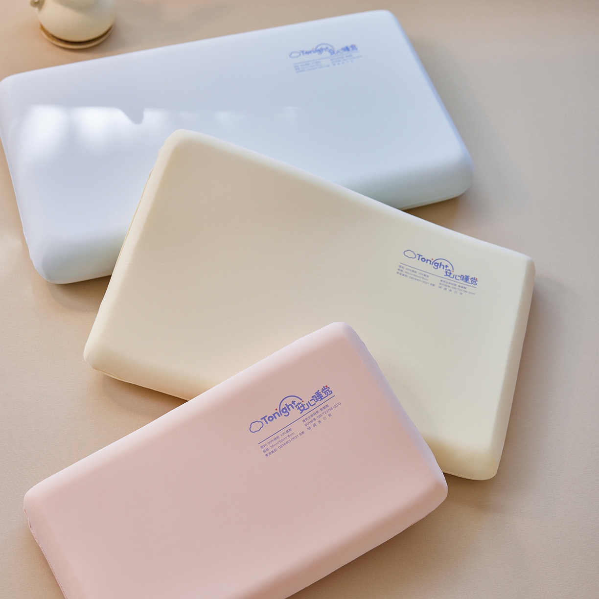 91家纺网 家纺一手货源 找家纺 晚悠家纺 2025新款安心睡觉记忆棉亲子枕枕头枕芯 组合