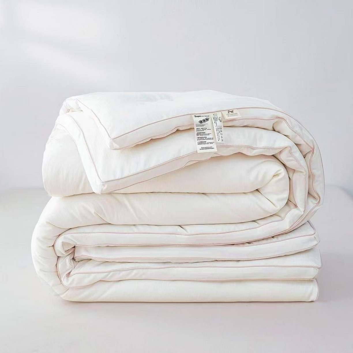 91家纺网 家纺一手货源 找家纺 （总）晚悠家纺 2025新款A类超柔提花大豆被被子被芯