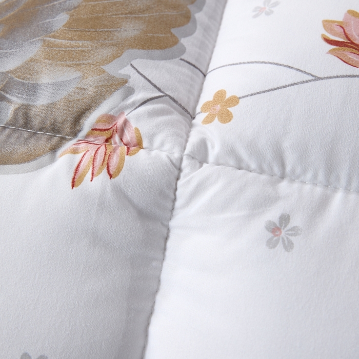 91家纺网 家纺一手货源 找家纺 （总）船王家纺 2025新款亲肤保暖玫瑰大鹅被