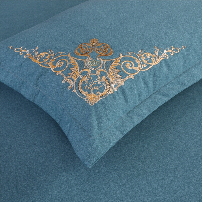 91家纺网 家纺一手货源 找家纺 （总）浩情国际婚庆供货中心 2026新款秋冬60S高端全棉刺绣磨毛系列